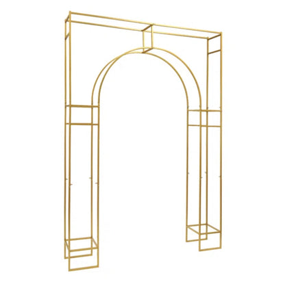 Gold wedding Arch