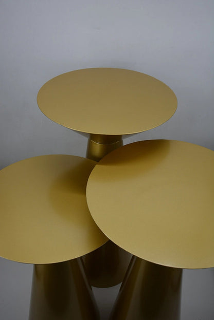Metal Gold Plated Pedestals